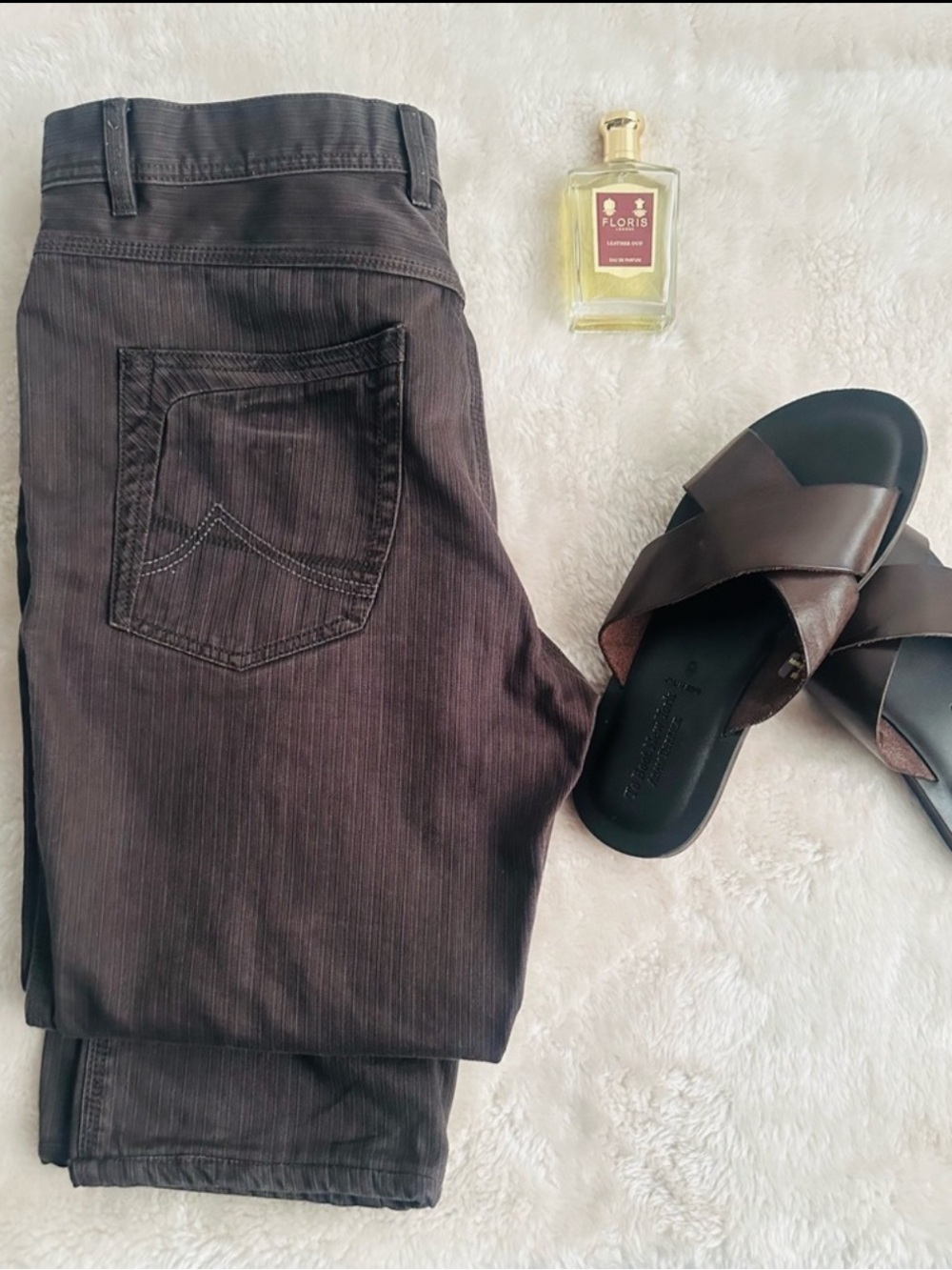 Mantaray Brown Straight-Leg Jeans - Picture 2 of 10